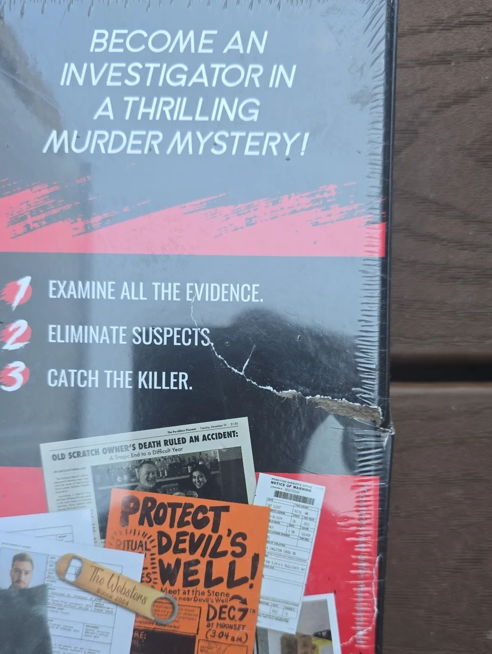 Board Game Hunt a Killer Death at the Dive Bar